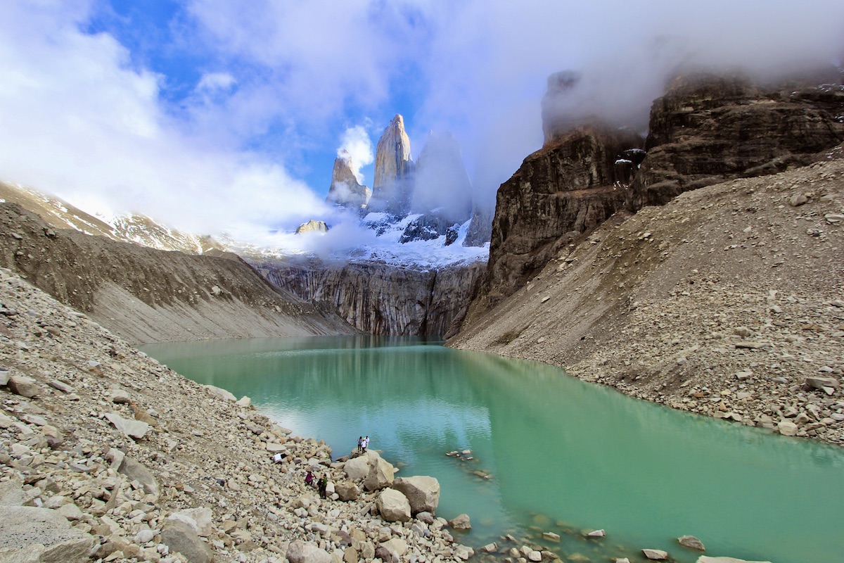 De ideale route Patagonië bezoekt uiteraard Torres del Paine National Park