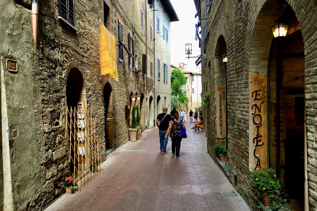 San Gimignano is een prachtig dorpje in Toscane