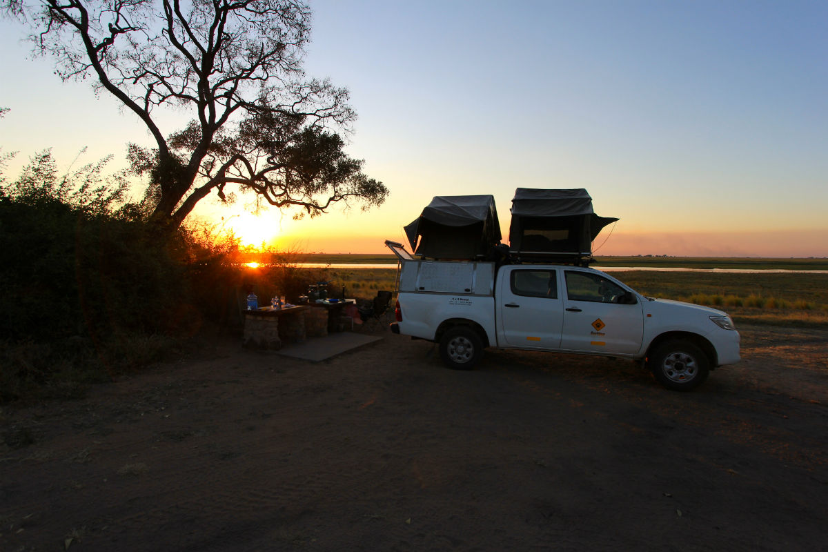 Ihaha Campsite Chobe National Park Botswana