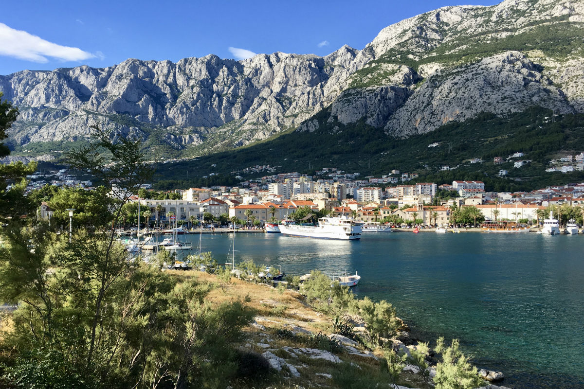 De beeldschone Makarska Riviera tijdens mijn roadtrip Dalmatië Kroatie