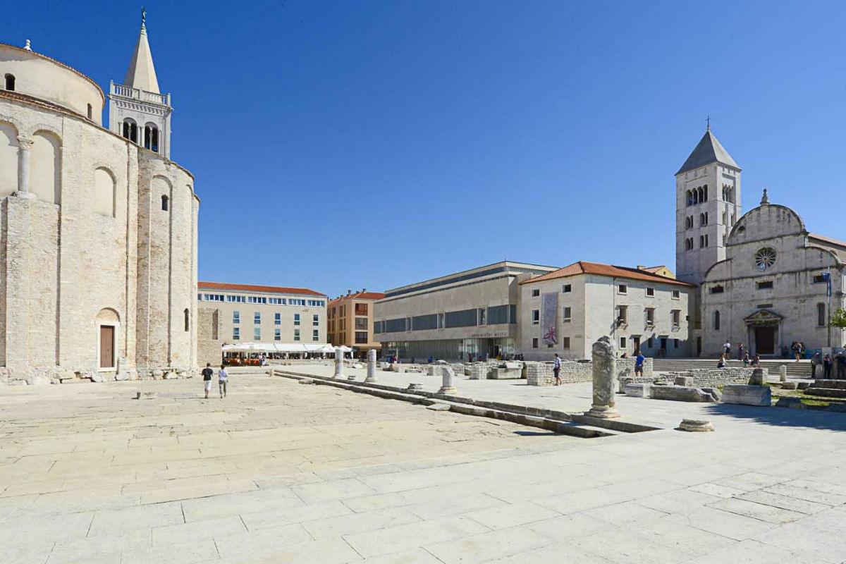 De ronde kerk van Sint Donatus in Zadar