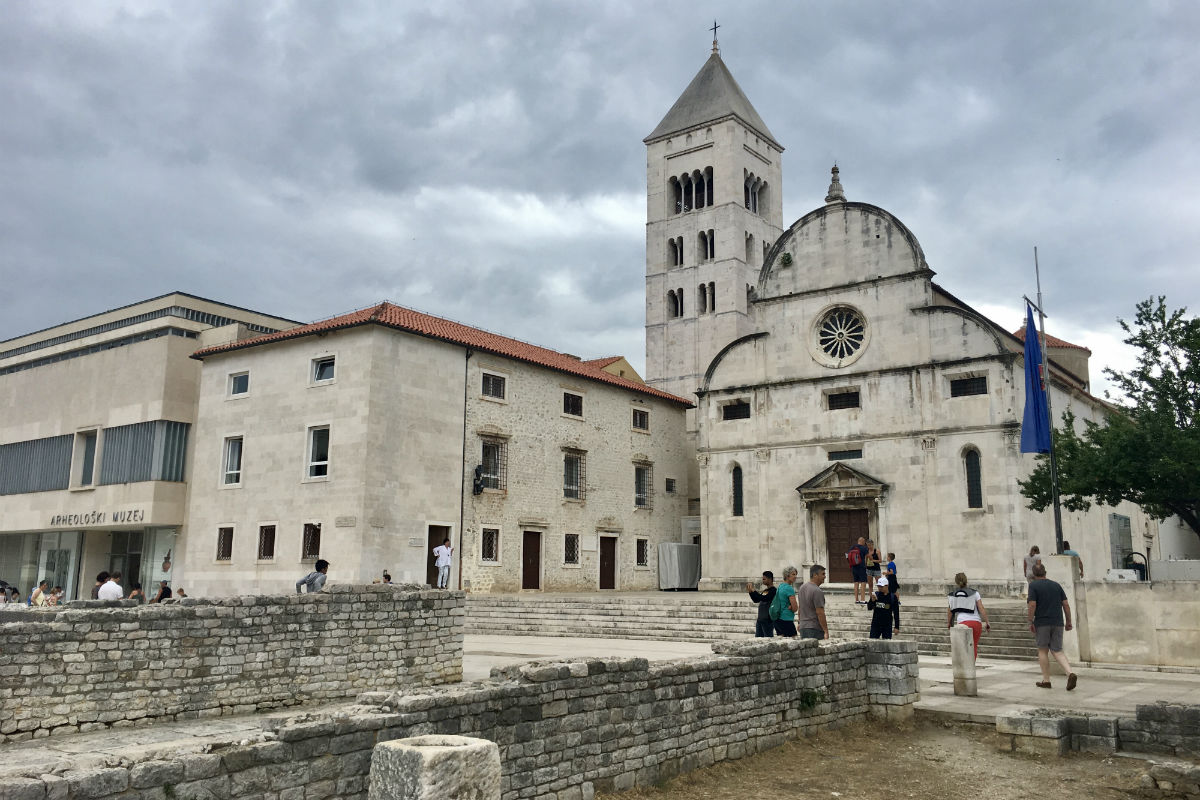 Romeinse bouwwerken in Zadar