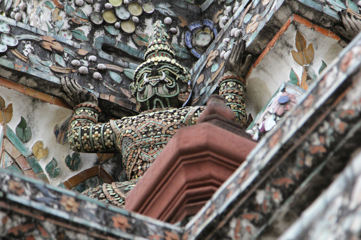 Bezoek tijdens je Thailand route ook zeker Wat Arun in Bangkok