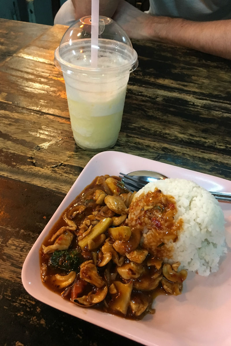 Een heerlijke maaltijd in Bangkok