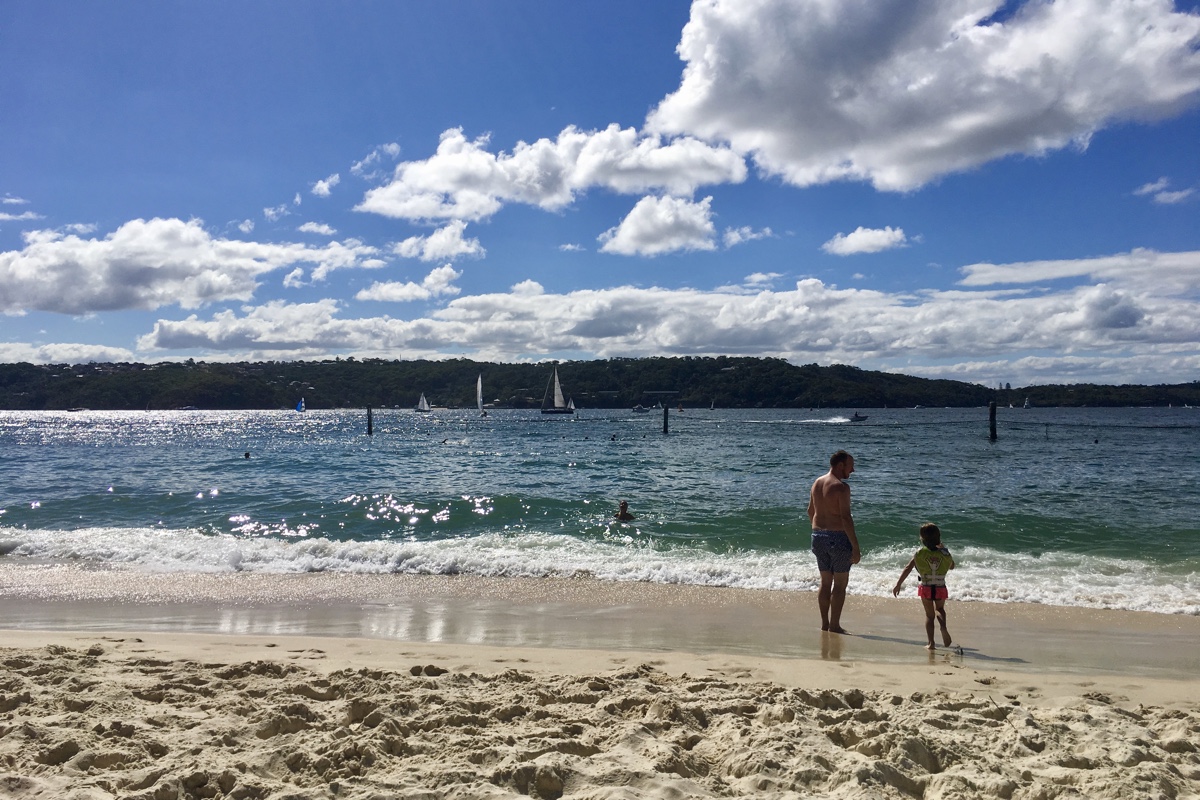 Shark Beach is een fijn strand die je zeker moet zien als je Sydney gaat bezoeken