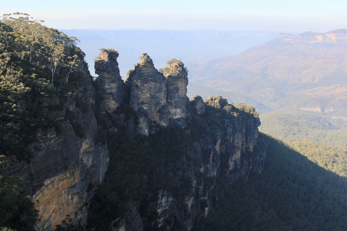 De bekende Three Sisters mag je zeker niet missen als je de Blue Mountains vanuit Sydney bezoekt