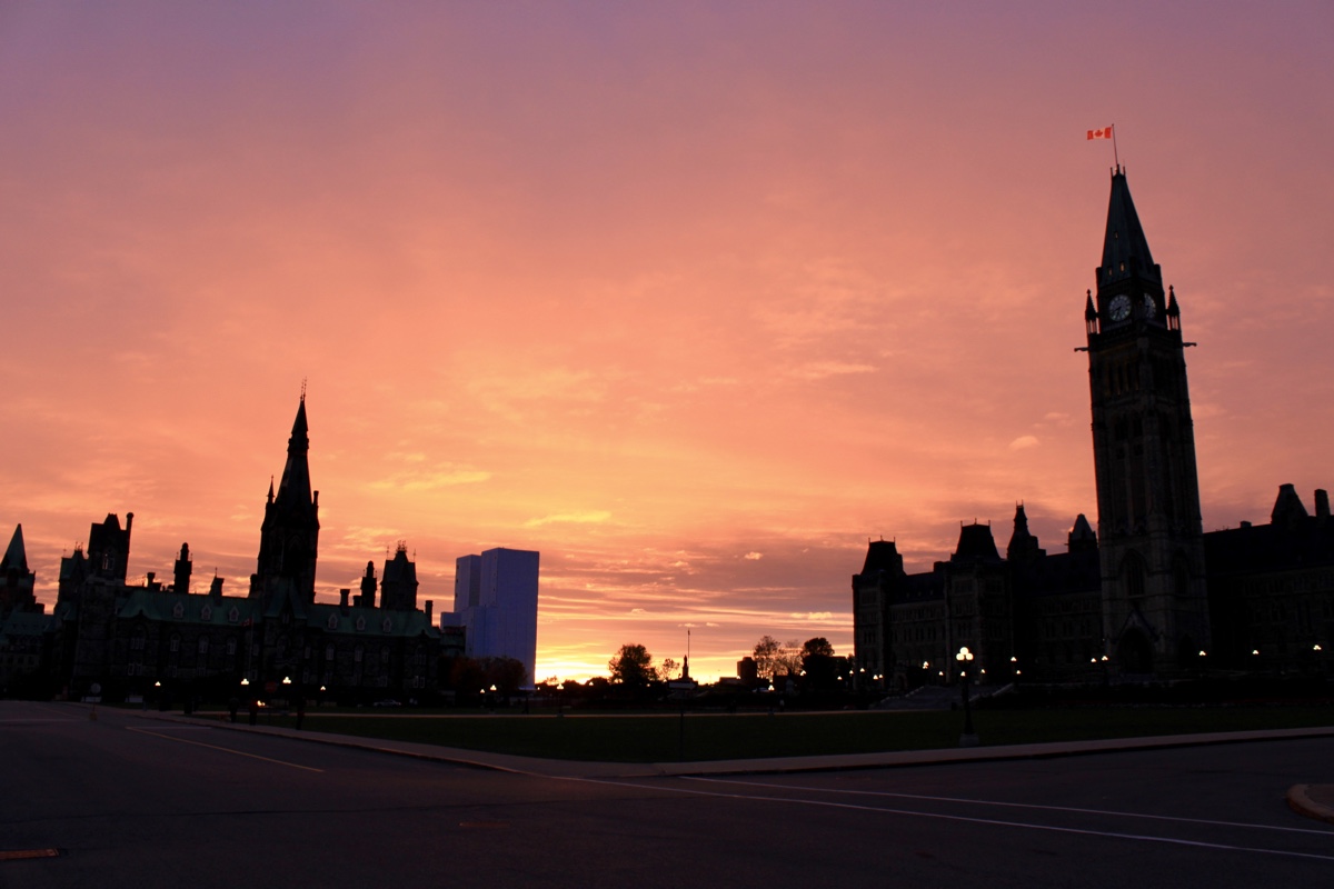 Parliament Hill in Ottawa is bijzonder en hoort thuis in een rondreis Canada & New York