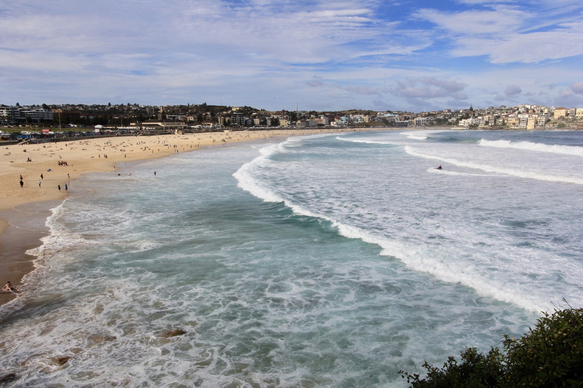 Het iconische Bondi Beach mag je niet missen in Sydney
