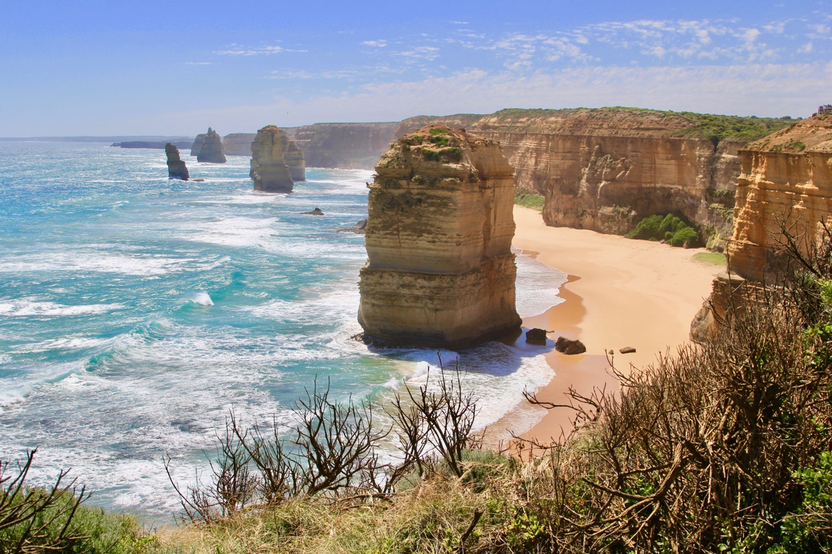 Bezoek de Great Ocean Road als je van Melbourne naar Sydney reist in 24 dagen