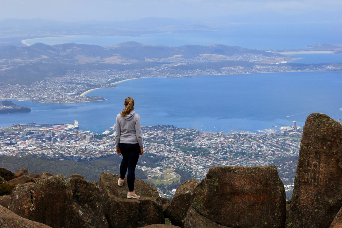 Wat te doen in Hobart? Bezoek Mount Wellington in Tasmanie