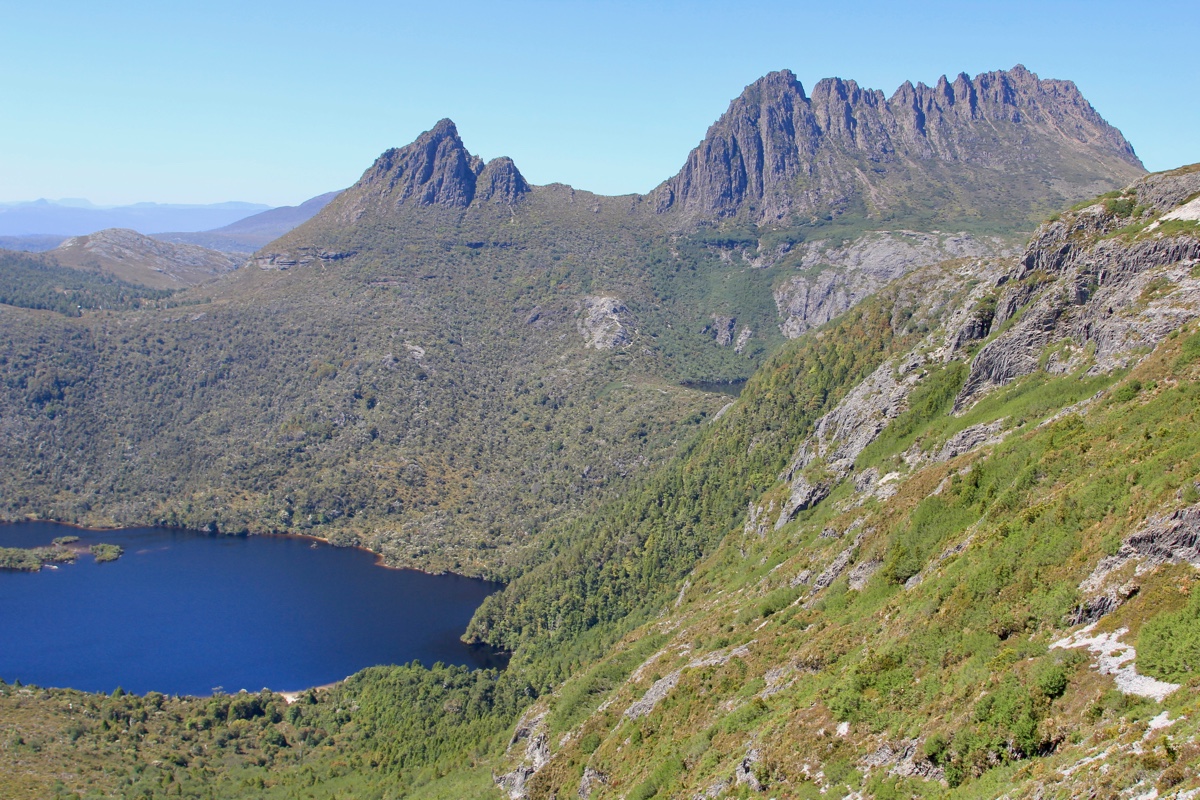 Cradle Mountain National Park is het hoogtepunt van een bezoek aan Tasmanie