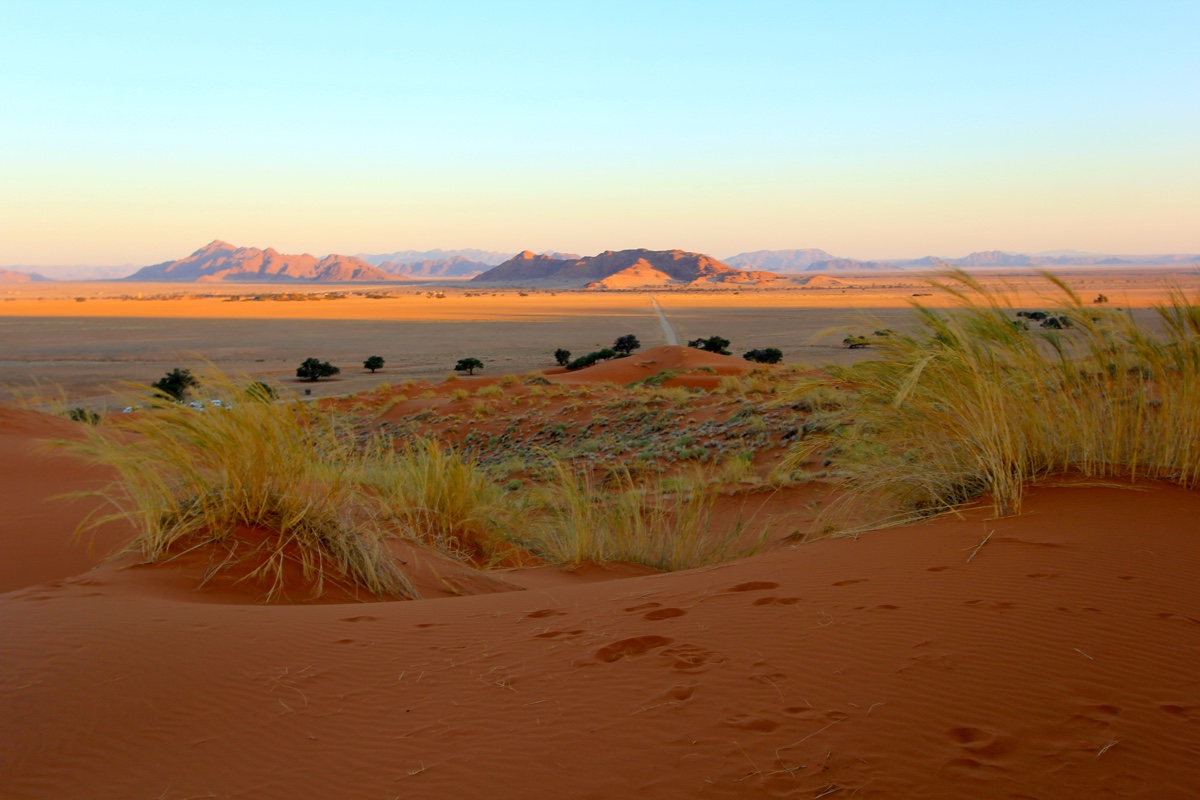De Sossusvlei in Namibie is een prachtige bezienswaardigheid