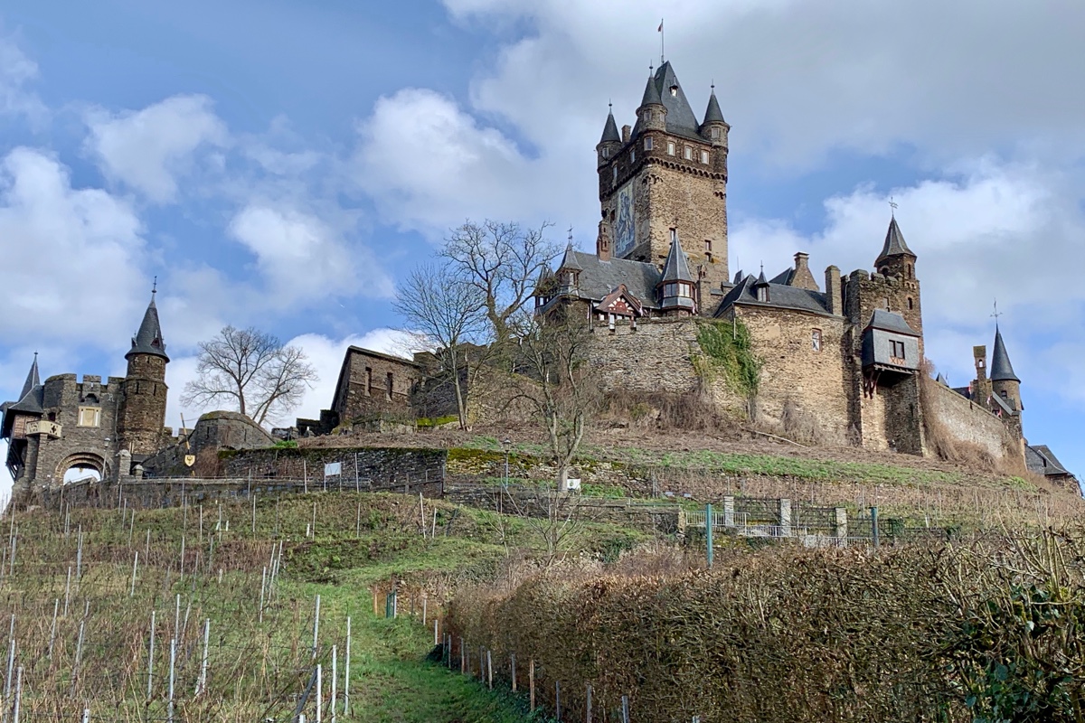 Reichsburg in Cochem is een van de leukste bezienswaardigheden langs de Moezel