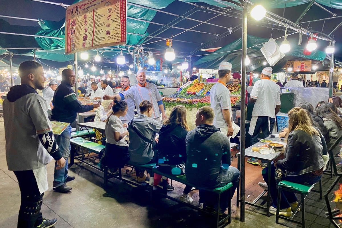 eten in Marrakech - de lekkerste restaurants in Marrakech in Marokko