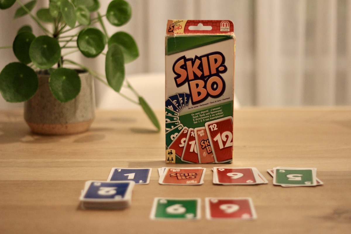 Skip-Bo is een super leuk spelletje om met zn tweeën te spelen