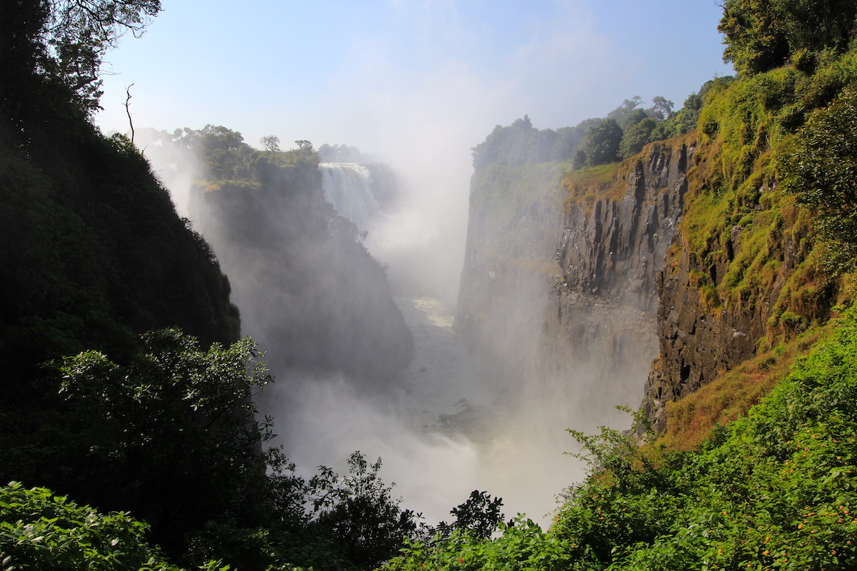 De Victoria Falls is een van de mooiste watervallen ter wereld