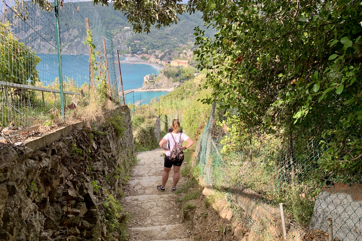 Wandel van Monterosso al Mare naar Vernazza via het wandelpad in Cinque Terre