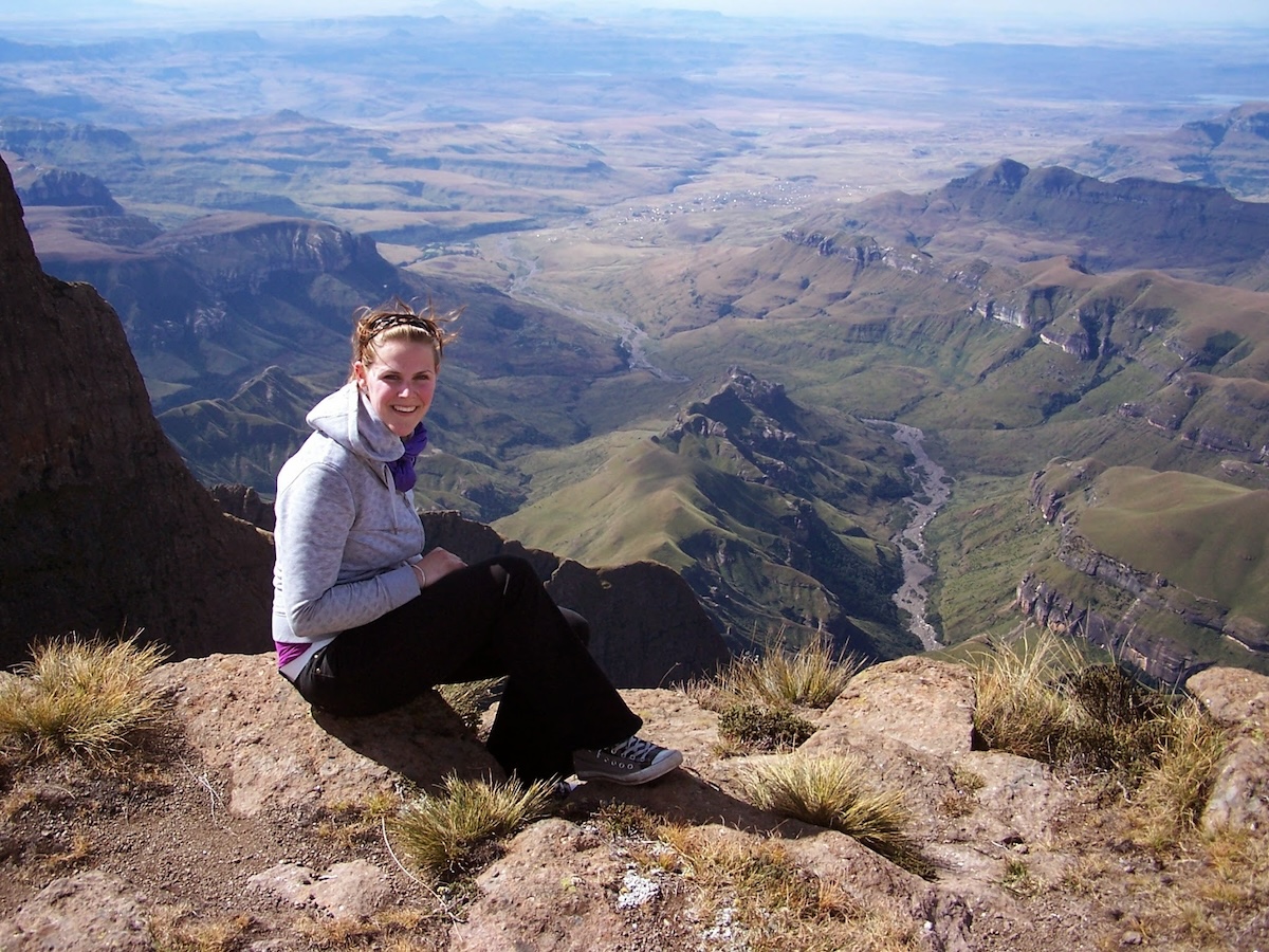 Uitzicht Drakensbergen Zuid Afrika